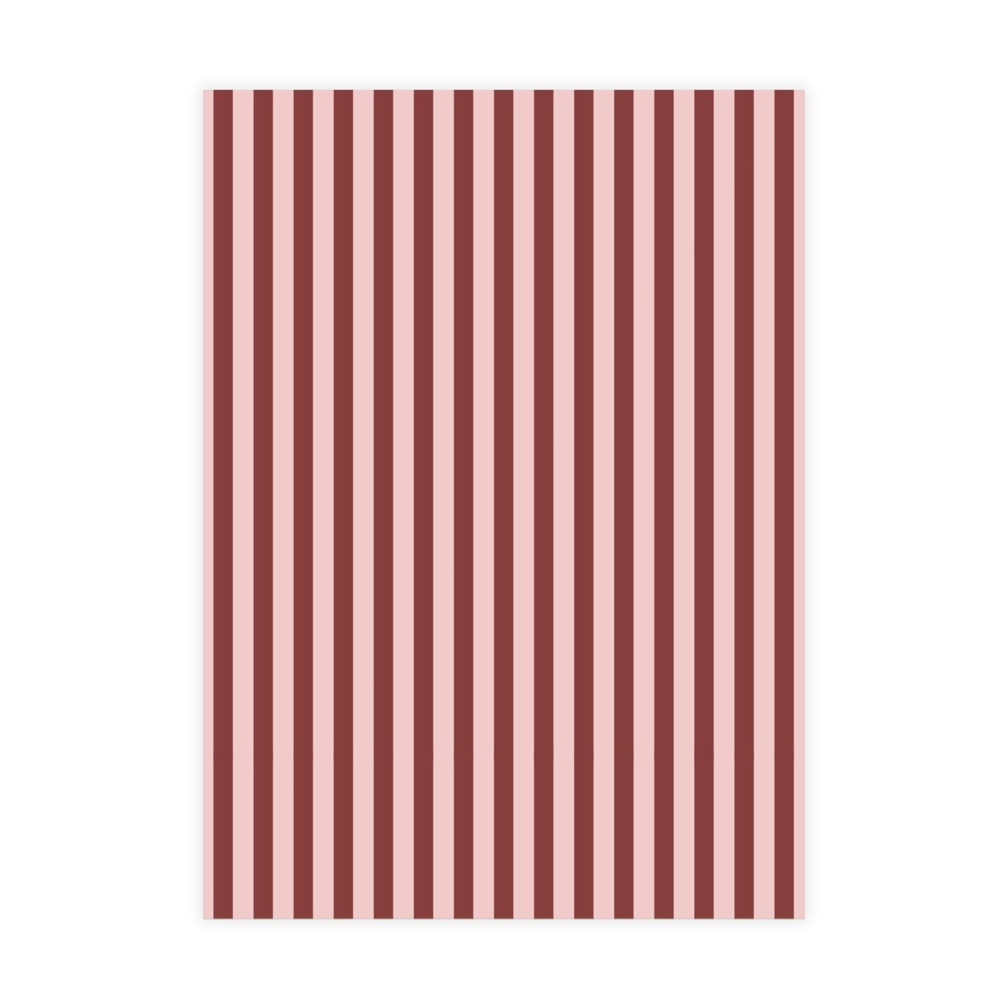 Striped Festive Christmas Cocktail Party Invitation